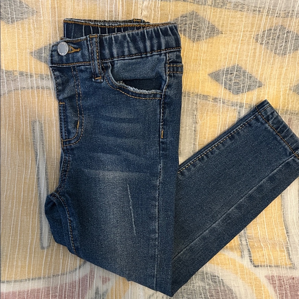 SHEIN Kids Dark Blue Jeans